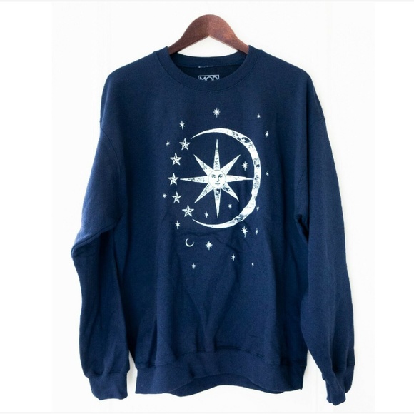 Modern Lux Sweaters - Modern Lux Celestial Graphic Print Sweater
